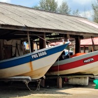 Boats In A Row, Pantai Kempadang
